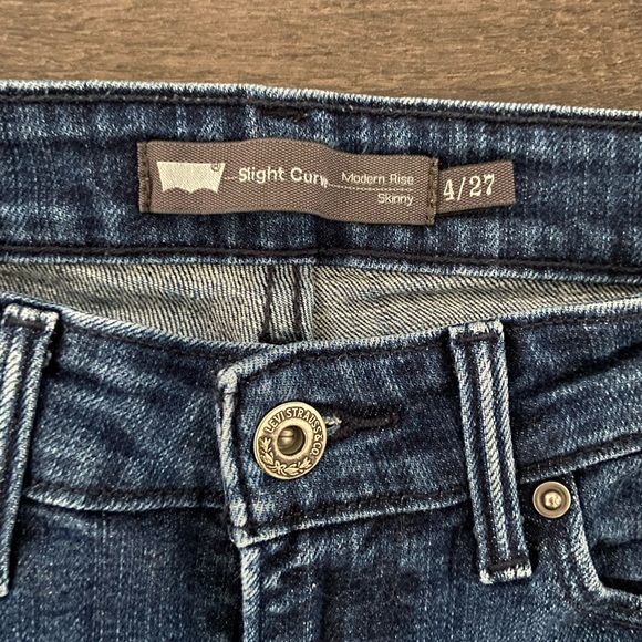 Levi’s Slight Curve Modern Rise Denim Jeans - Picture 2 of 4